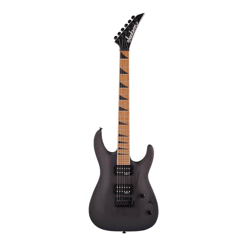 Jackson JS Series Dinky Arch Top JS24 DKAM Electric Guitar with Caramelized Maple Neck (Black Stain) image 1