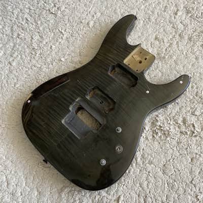 Tiger Maple Top HH Basswood Body DIY Guitar Project image 3