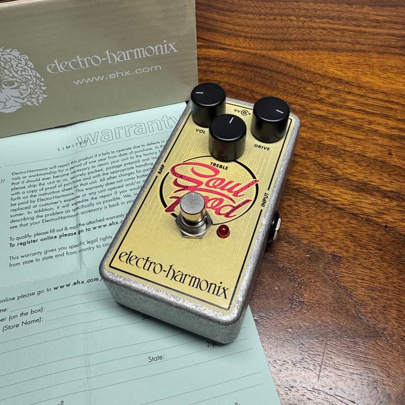 Electro Harmonix Soul Food Transparent Overdrive image 1