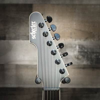 Schecter E-1 SLS Evil Twin - Satin Black Electric Guitar (1343) image 6