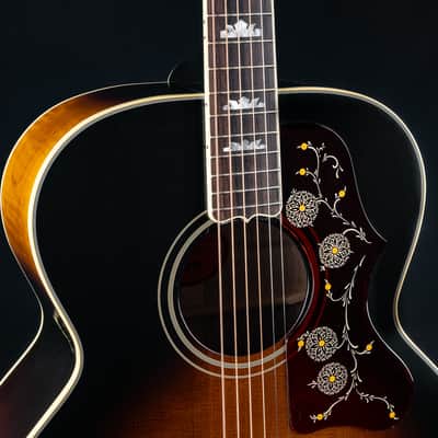 Gibson Custom 1957 SJ-200 Reissue Sunburst Flamed Maple and Torrefied Sitka Spruce VOS Super Jumbo (2024) image 9