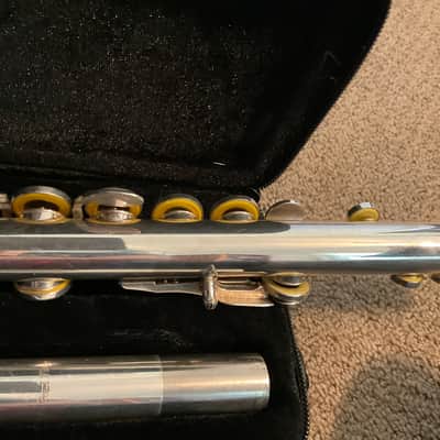 Pearl PF 525 B Foot Flute Silverplated- All New Pads, Case image 6