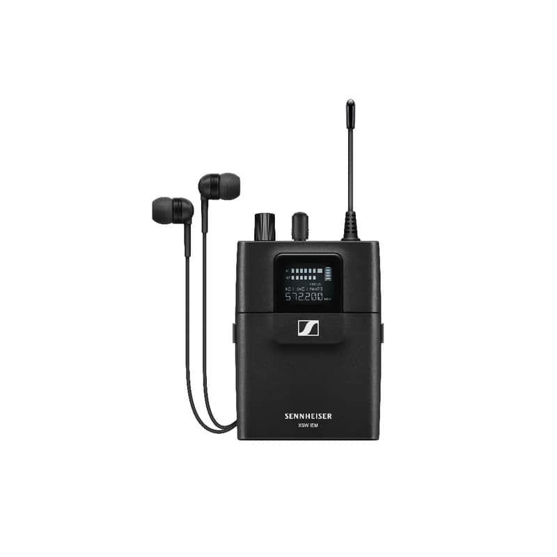 Sennheiser XSW IEM EK (Band A) Wireless In-Ear Monitor Bodypack Receiver w/ IE4 image 1