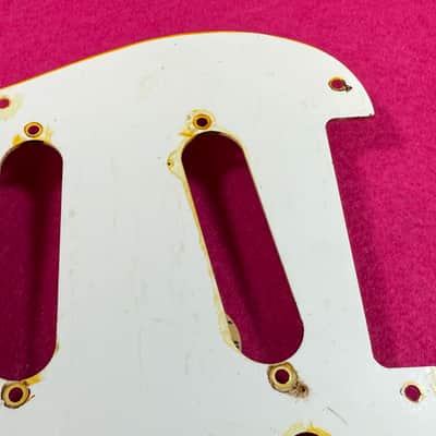 GVT Master-Aged 1954–1957 for Stratocaster® Pickguard – Vintage Eggshell ABS / Aged image 11