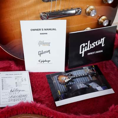 Gibson Les Paul Standard '60s 2022 Bourbon Burst w/ OHSC, Case Candy image 3
