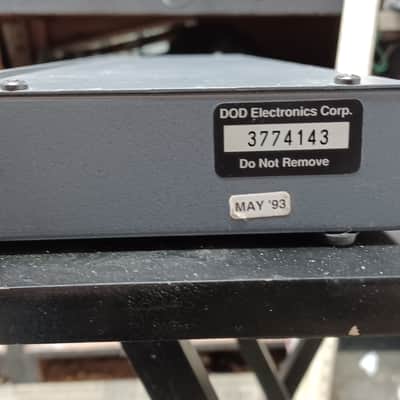 DOD 835 Series II Stereo Crossover 1993 - Grey imagen 4