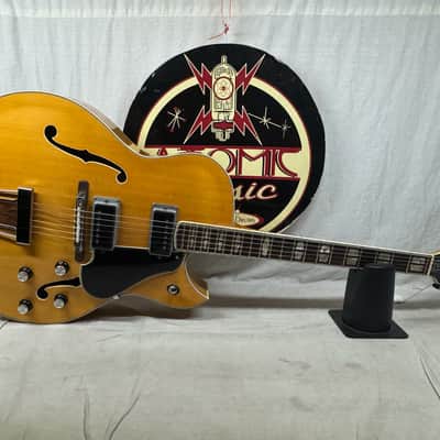 Yamaha AE-11 ae11 Archtop Electric Hollowbody Guitar with Case - Natural image 3