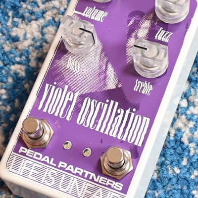 LIFE IS UNFAIR Violet Oscillation Shoegaze Fuzz - LTD ED Purple Glowgazer image 2