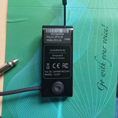 Cloudvocal Isolo GT-10 Wireless microphone system for acoustic guitar image 8