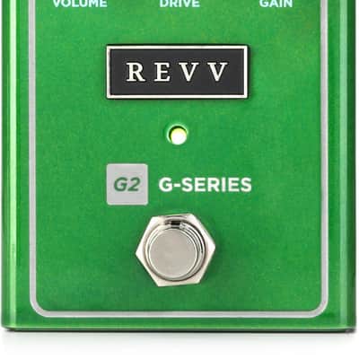Revv G2 V2 Overdrive Guitar Pedal - Green image 1