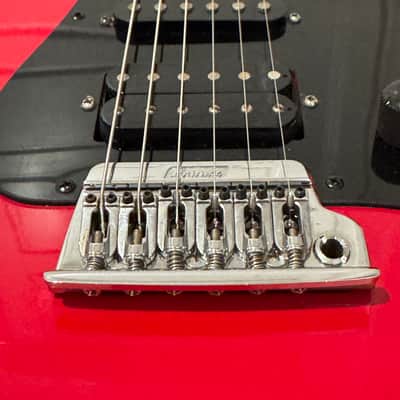 Ibanez RG140 Roadstar 1986 - 1987 - Red/Black image 10