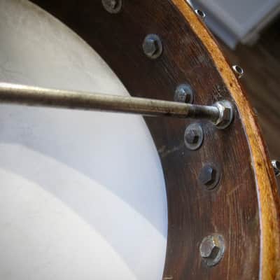 Gibson Tenor Banjo Model TB-1 Four String with Resonator Circa-1925-Dark Sunburst image 22