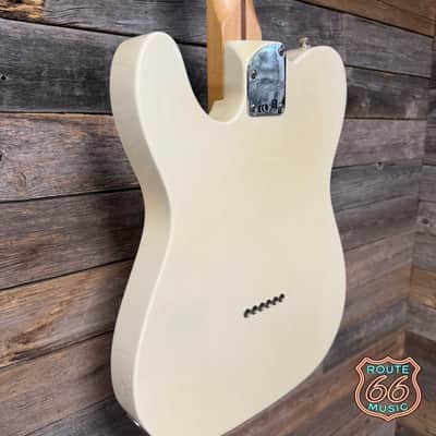2016 Fender Deluxe Nashville Telecaster White Blonde Electric Guitar image 9