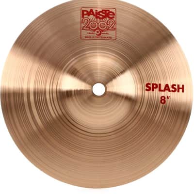 Paiste 8 inch 2002 Splash Cymbal image 2