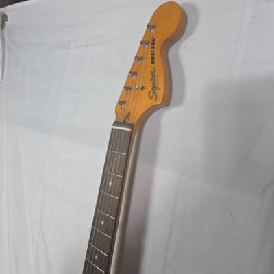 Squier by Fender Classic Vibe '60s Mustang Sonic Blue Poplar Maple 6 String image 8