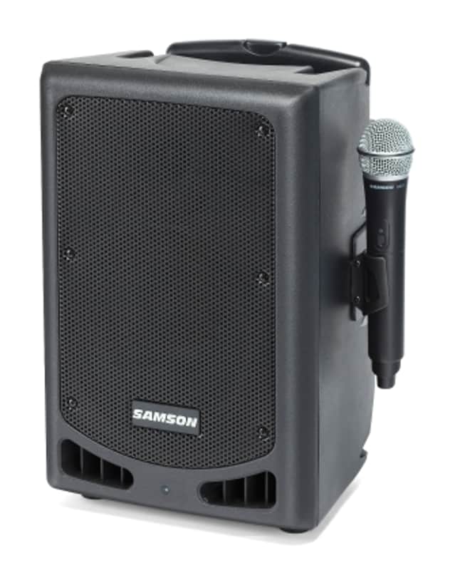 Samson Expedition XP208w Rechargeable Portable PA w/ Handheld Wireless System + Bluetooth® SAXP208W image 1