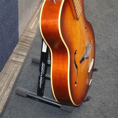 Godin 5th Avenue Archtop Acoustic Guitar Cognac Burst Made in Canada w/ Case image 10