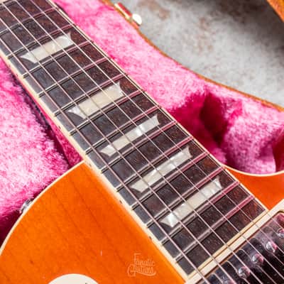 Tokai LS420 Plain Top Custom Shop Violin Flame #2145614 image 9