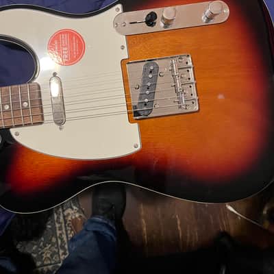 Fender Squier Telecaster : Custom Classic 60’s Vibe Mid 2000's - Tobacco Sunburst (3 color) image 2