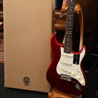 Fender American Vintage II 1965 Stratocaster Candy Apple Red image 11