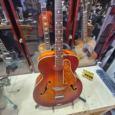 Kay Imperial arch top 1950s - Burst image 8