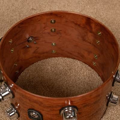 Natal Natural Bubinga Bop Drum Set 14x18 8x12 14x14 and 5x13 image 23