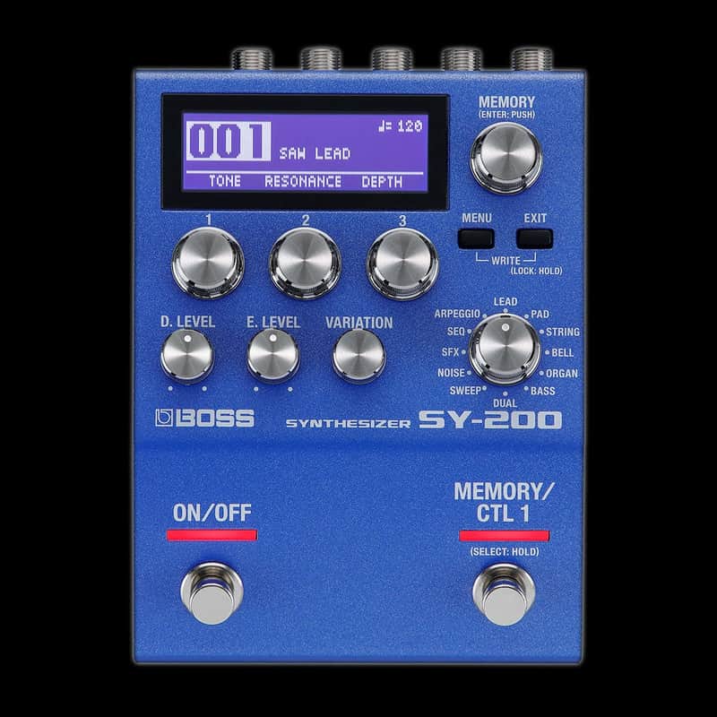 Boss SY-200 Synthesizer Effect Pedal image 1