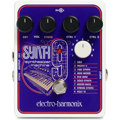 Mint Electro Harmonix SYNTH 9 Synthesizer Machine Pedal image 1