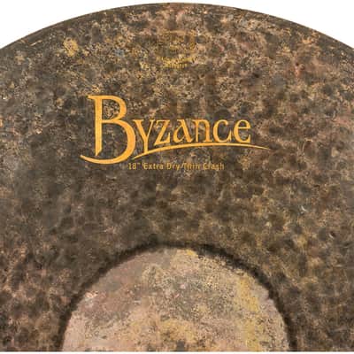 Meinl Byzance Thin Crash 18" B18EDTC, Extra Dry - Crash Cymbal image 2