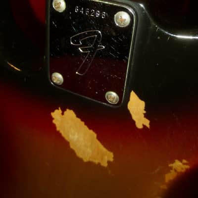 1976 Fender Precision Bass Sunburst image 7