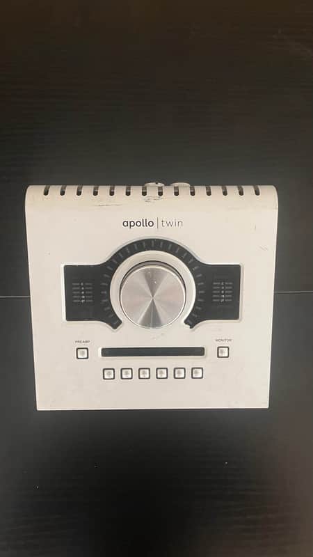 Universal Audio Apollo Twin SOLO Thunderbolt Audio Interface 2010s - Silver -Thunderbolt cable NOT included