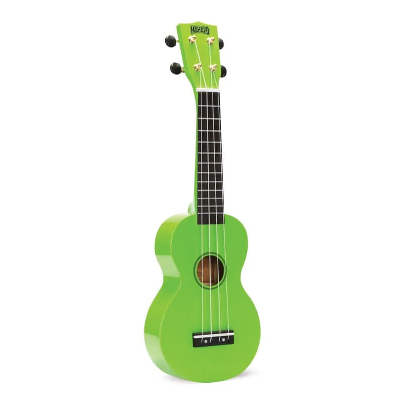 Mahalo MR1 Soprano Ukulele Rainbow Series - Green image 1