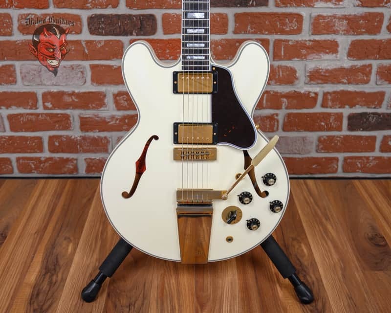 Gibson Custom Shop "Inspired By" Alex Lifeson ES-355 Alpine White 2008 w/OHSC image 1