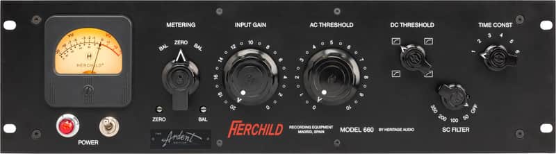 Heritage Audio Herchild Model 660 Ardent Edition Mono Tube Limiter/Compressor image 1