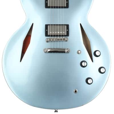 Epiphone Dave Grohl DG-335 Semi-hollowbody Electric Guitar - Pelham Blue image 2