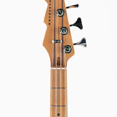 Reverend Decision P Bass Left Handed - Midnight Black image 9