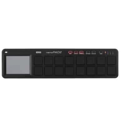 Korg nanoPAD2 USB Drum Pad Controller, Black image 1