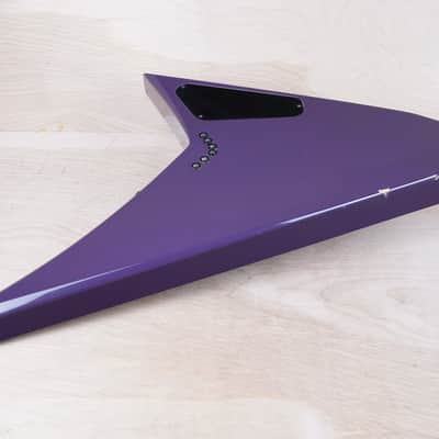 Jackson Randy Rhoads V RR Standard MIJ Neck Thru 1993 Blue Purple Japan w/ Bag image 14