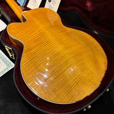 Gretsch G6120AM Nashville 2005 Tiger Maple Amber Stain image 13