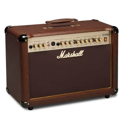 Marshall AS50D 50W 2x8" Acoustic Soloist Combo with Digital Chorus & Reverb image 2