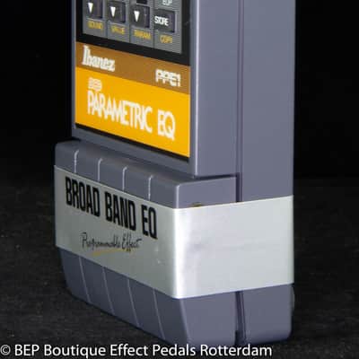 Ibanez PPE-1 DCP Parametric EQ 1989 s/n 211617 Japan mounted with 5x JRC4558D op amps image 6