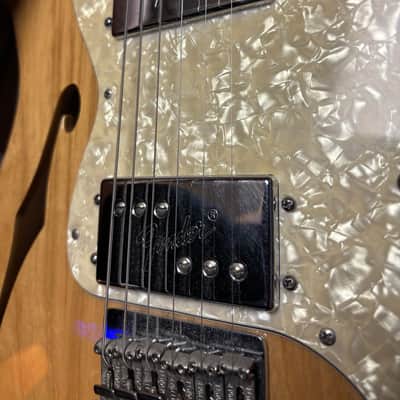2010 Fender Classic Series MIM Tele Thinline Natural w/case image 3