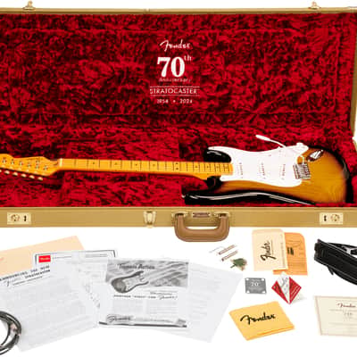 Fender : 70th Anniversary American Vintage II 1954 Strat MN 2TS image 3