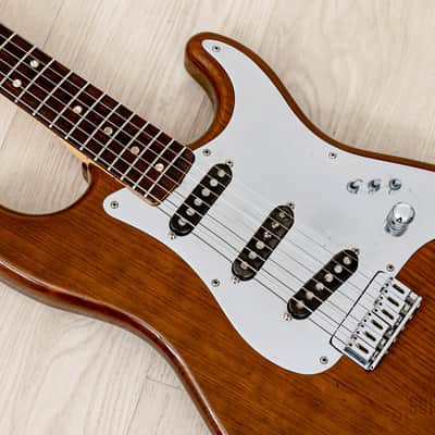 1980 Fender Stratocaster Hardtail Vintage Guitar Mocha, Schecter Dream Machine Mods w/ F500T Pickups, Case image 7