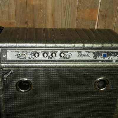 Vintage Kustom Charger 200 Watt Guitar Amp Padded Silver image 4