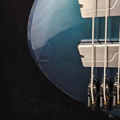 Ibanez Bass Workshop SRMS720 Multi-scale Bass - Blue Chameleon image 4