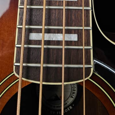 Fender Kingman Acoustic-electric Bass - Shaded Edge Burst - NEW image 4