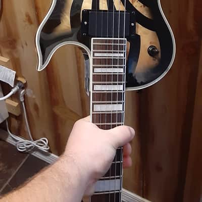 FireFly Zakk Wylde Oden BuzzSaw 6 String Electric Guitar image 9
