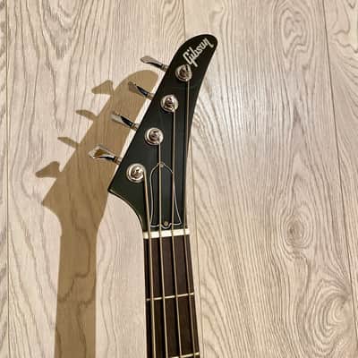 Gibson Explorer Bass 2011 - Silverburst nitro image 3