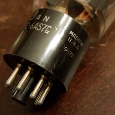 RCA ONE (1) JAN-CRC-6AS7G Double Triode tNOS AT1000 TESTED Vacuum Tubes 6AS7 Audio 1945-1960 image 3